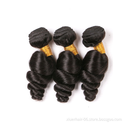 Brazilian Hair Bundles Loose Wave 10a Grade Hair Peruvian Virgin 100% Human Hair Bundle Deals
